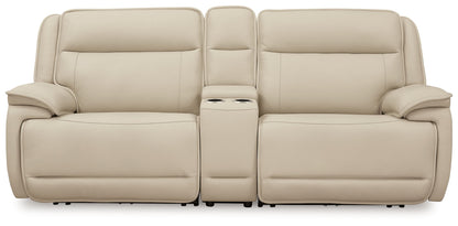 Double Deal - Reclining Sectional - Hornell Furniture Outlet