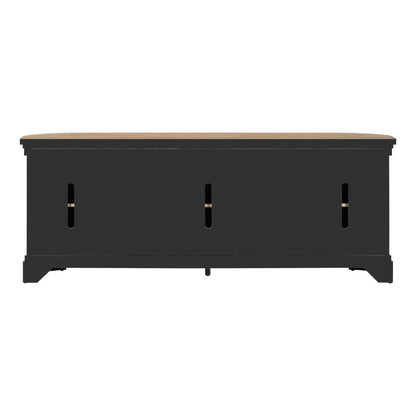 Haven Hills - 82'' TV Console - Camel Beige - Hornell Furniture Outlet