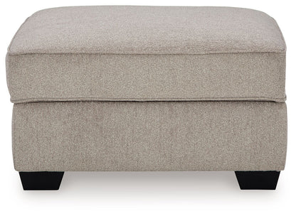 Claireah - Umber - Ottoman With Storage - Hornell Furniture Outlet