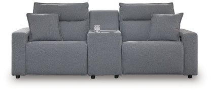 ModMax II - Salt And Pepper - Reclining Sectional - Hornell Furniture Outlet