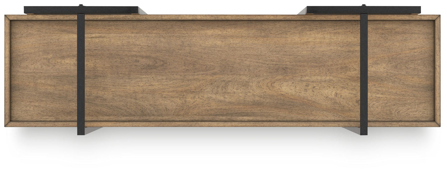 Montia - Light Brown - Bookcase - Hornell Furniture Outlet