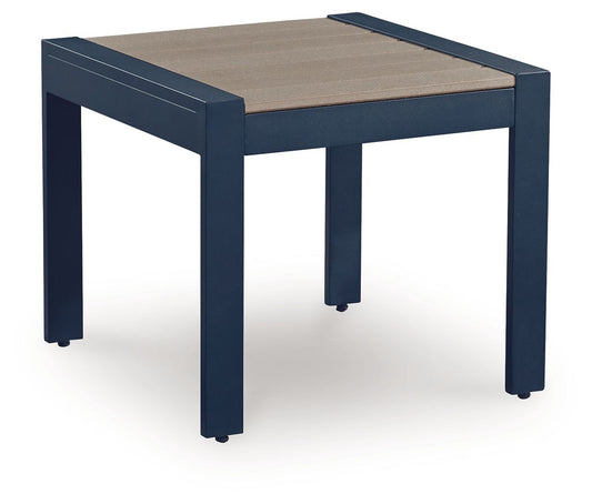East Beach - Blue - Rectangular Cocktail Table - Hornell Furniture Outlet