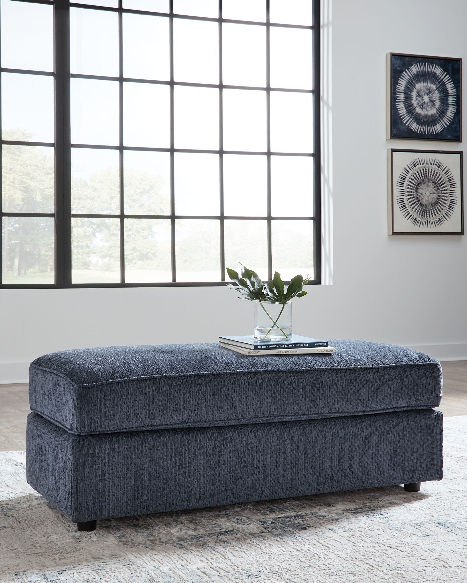 Albar Place - Sectional With Ottoman - Hornell Furniture Outlet