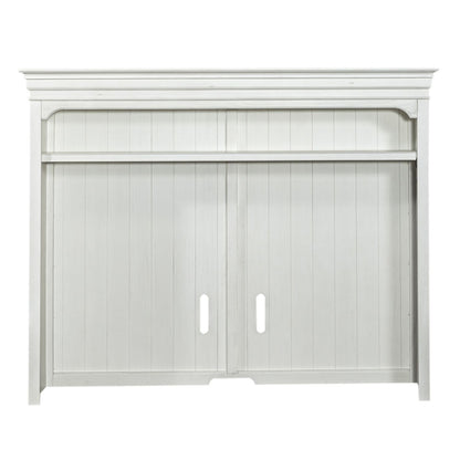 Allyson Park - Entertainment Hutch - White - Hornell Furniture Outlet