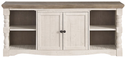 Havalance - Brown / Beige - Extra Large TV Stand - 2 Doors - Hornell Furniture Outlet