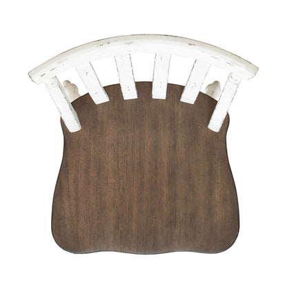 Al Fresco - Slat Back Side Chair (RTA) - White - Hornell Furniture Outlet