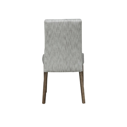 Horizons - Upholstered Side Chair - Cream - Hornell Furniture Outlet