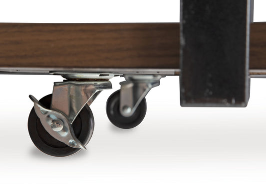 Trindwick - Brown / Gun Metal - Occasional Table Set (Set of 3) - Hornell Furniture Outlet