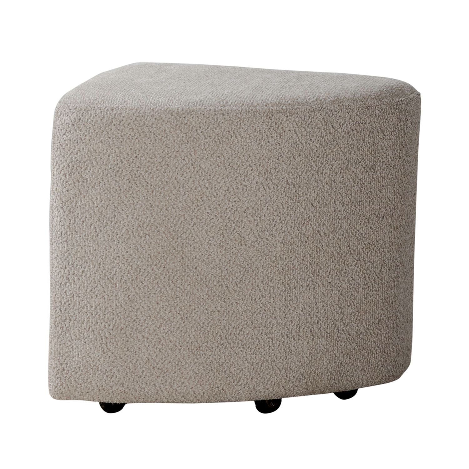 Capri - Upholstered Ottomans (Set of 2) - Brown - Hornell Furniture Outlet