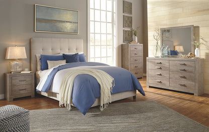 Culverbach - Gray - Five Drawer Chest - Hornell Furniture Outlet