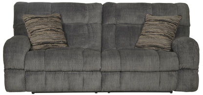 Ashland - Power Lay Flat Reclining Sofa - Hornell Furniture Outlet