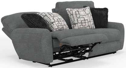 Maxwell - Power Deep Seat Reclining Sofa - Hornell Furniture Outlet