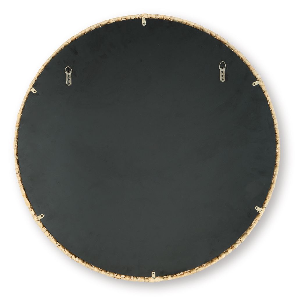 Briggsburg - Natural - Accent Mirror - Hornell Furniture Outlet