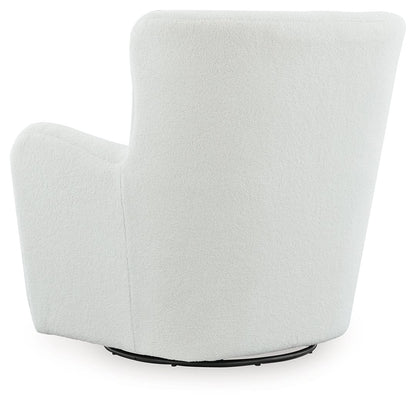 Rowenburg - Swivel Glider Accent Chair - Hornell Furniture Outlet