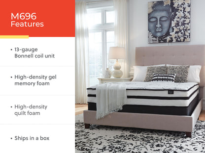 Chime 10 Inch Hybrid - Medium Hybrid Mattress - Hornell Furniture Outlet