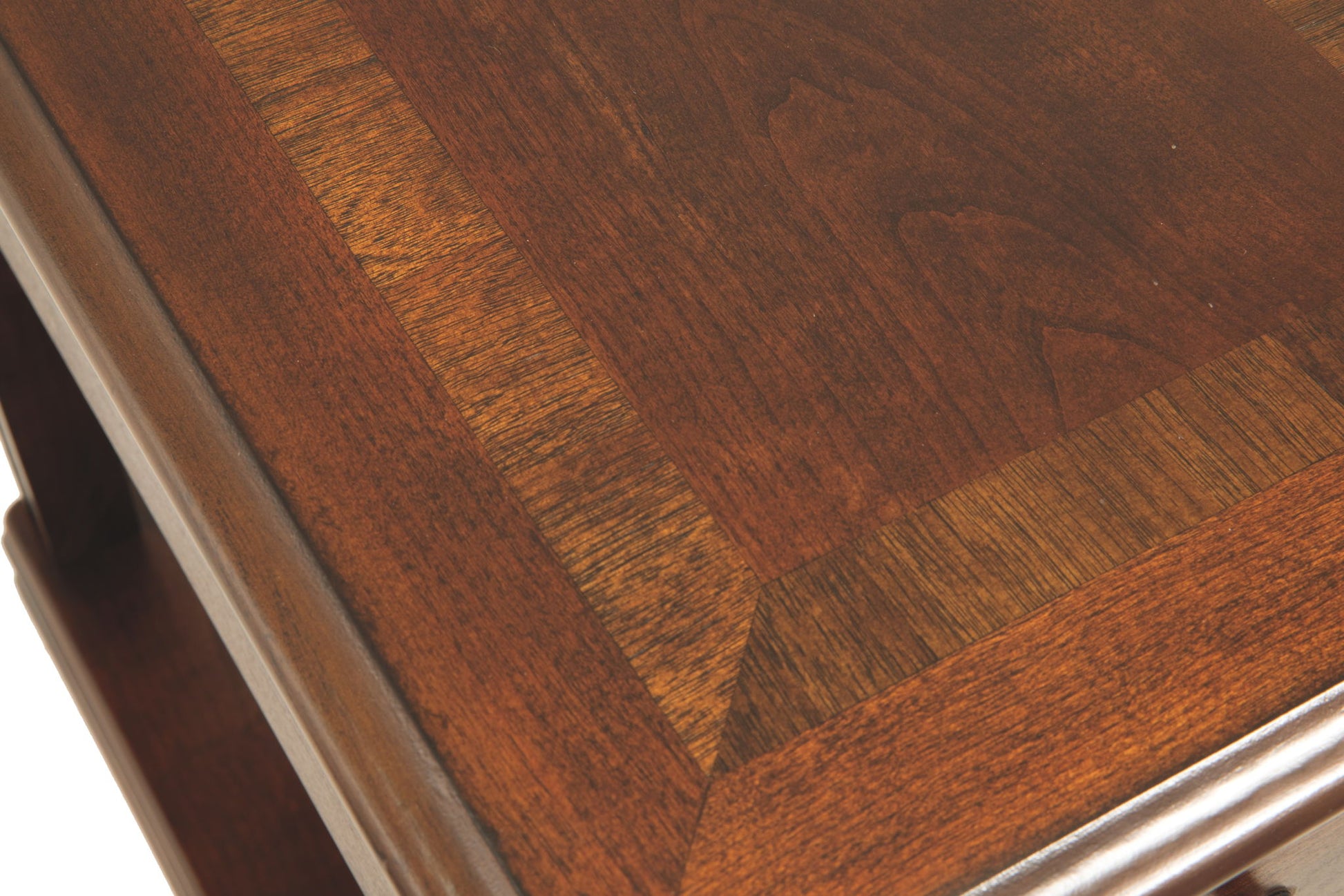 Breegin - Brown - Chair Side End Table - Removable Tray - Hornell Furniture Outlet