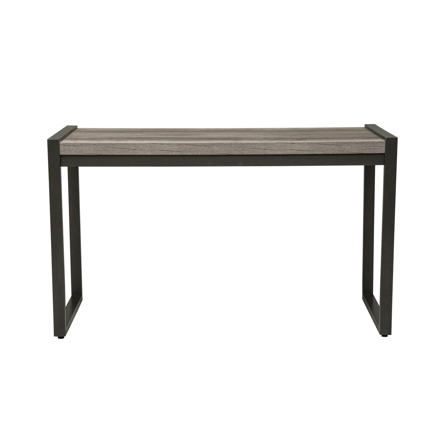 Tanners Creek - 2 Piece Home Office Desk Set - Dark Gray - Hornell Furniture Outlet