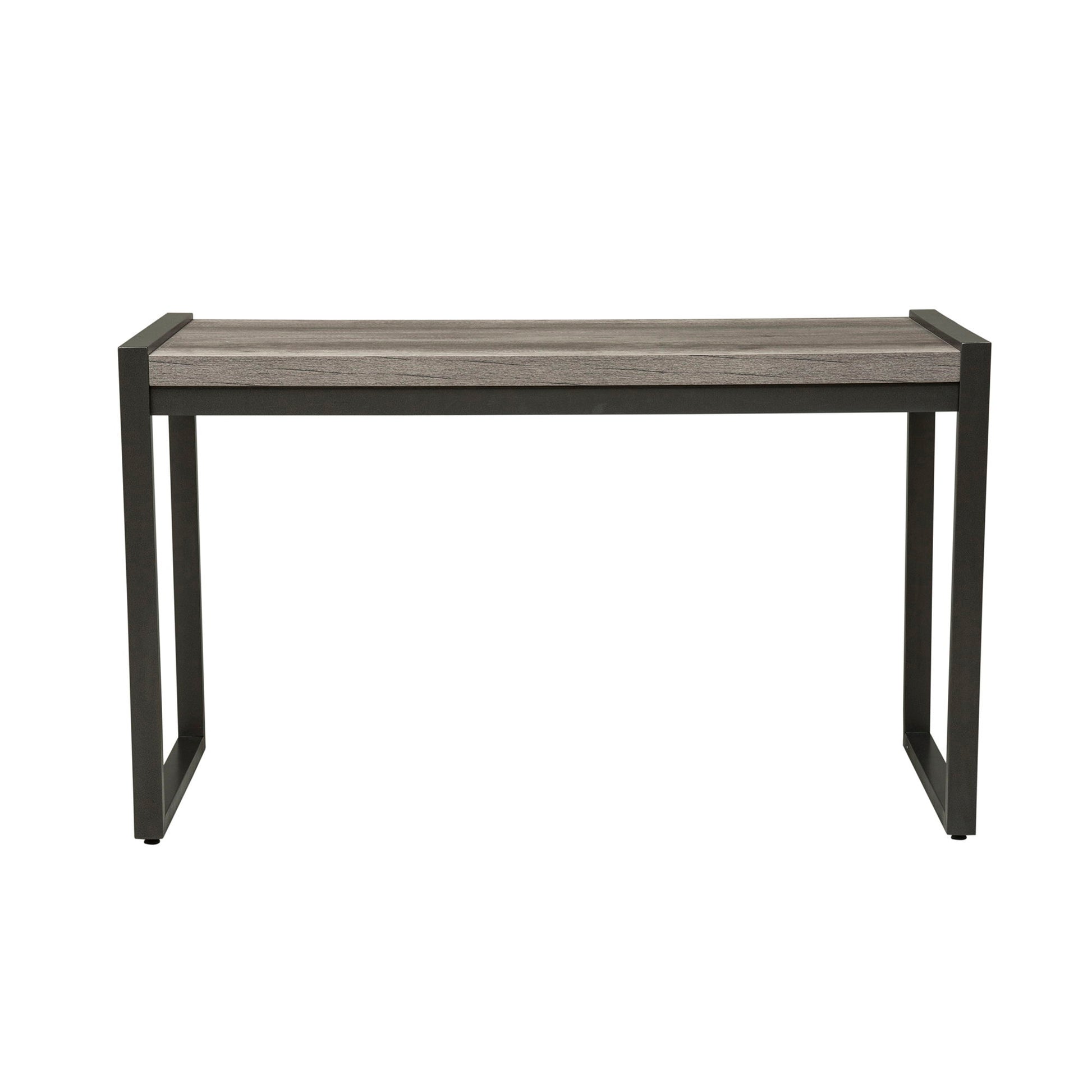 Tanners Creek - 2 Piece Home Office Desk Set - Dark Gray - Hornell Furniture Outlet