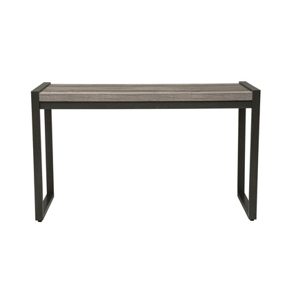 Tanners Creek - 2 Piece Home Office Desk Set - Dark Gray - Hornell Furniture Outlet