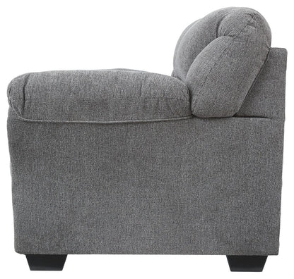 Allmaxx - Pewter - Loveseat - Hornell Furniture Outlet