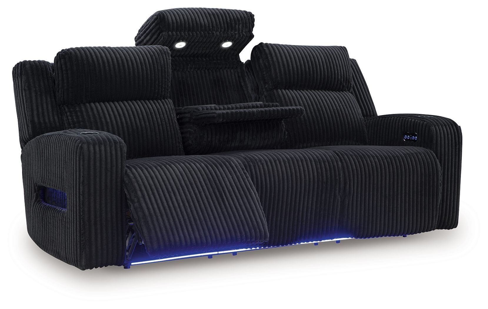 Forest Lake - Power Reclining Sofa With Adj Headrest - Hornell Furniture Outlet