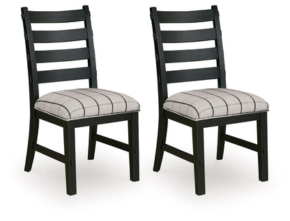 Ridgester - Dining Upholstered Side Chair (Set of 2) - Hornell Furniture Outlet