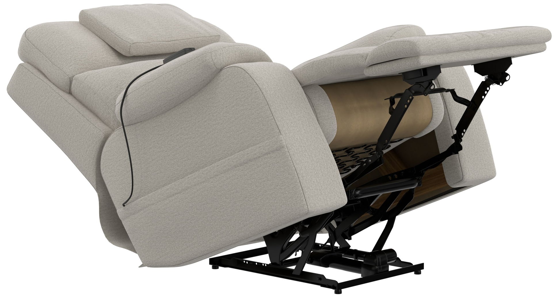 Dreamtime - Power Headrest Power Lay Flat Recliner With CR3 Heat/Massage/Zero Gravity - Hornell Furniture Outlet