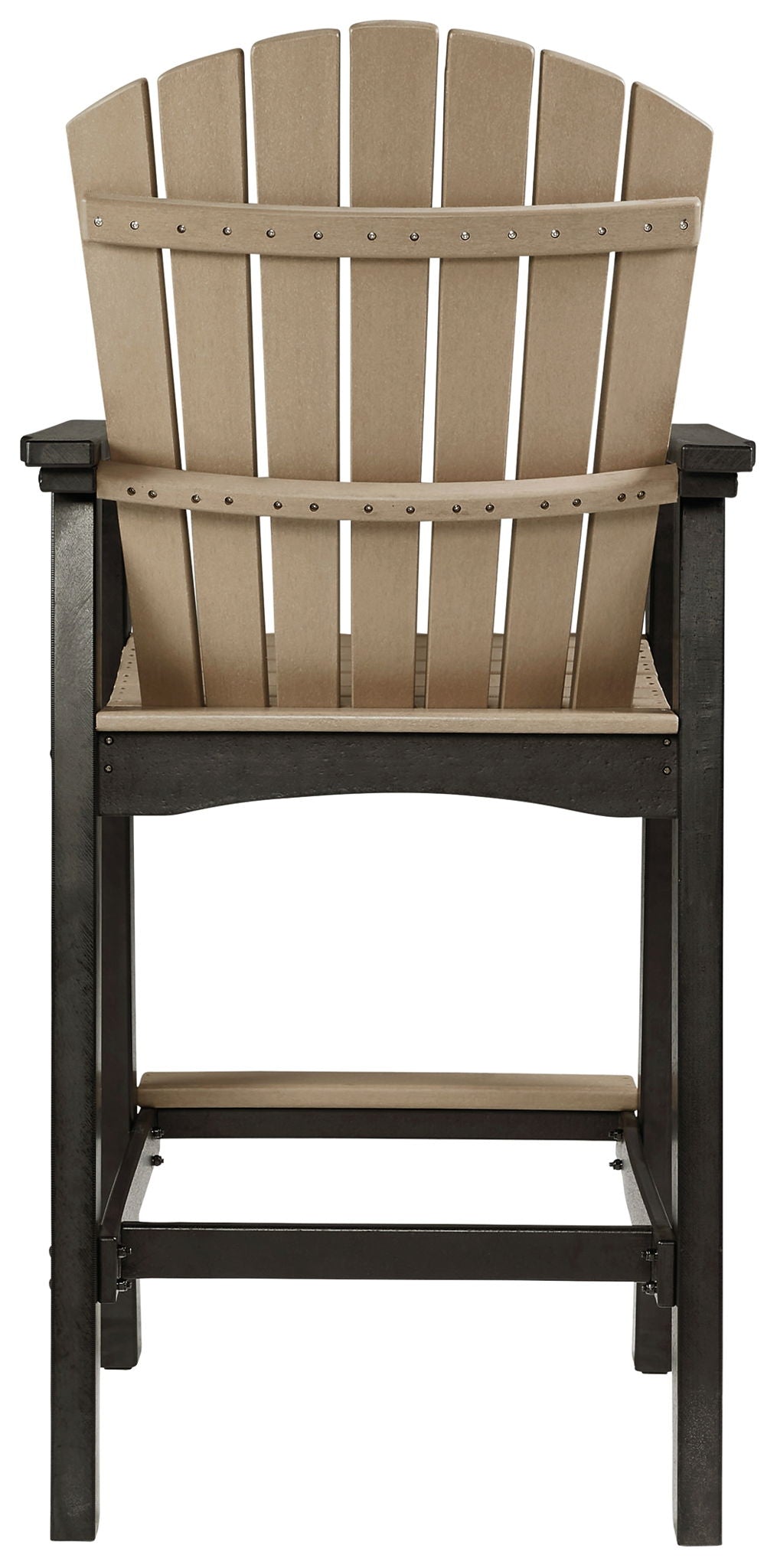 Fairen Trail - Black / Driftwood - Tall Barstool (Set of 2) - Hornell Furniture Outlet