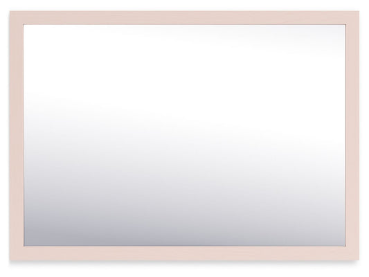 Wistenpine - Blush - Bedroom Mirror - Hornell Furniture Outlet