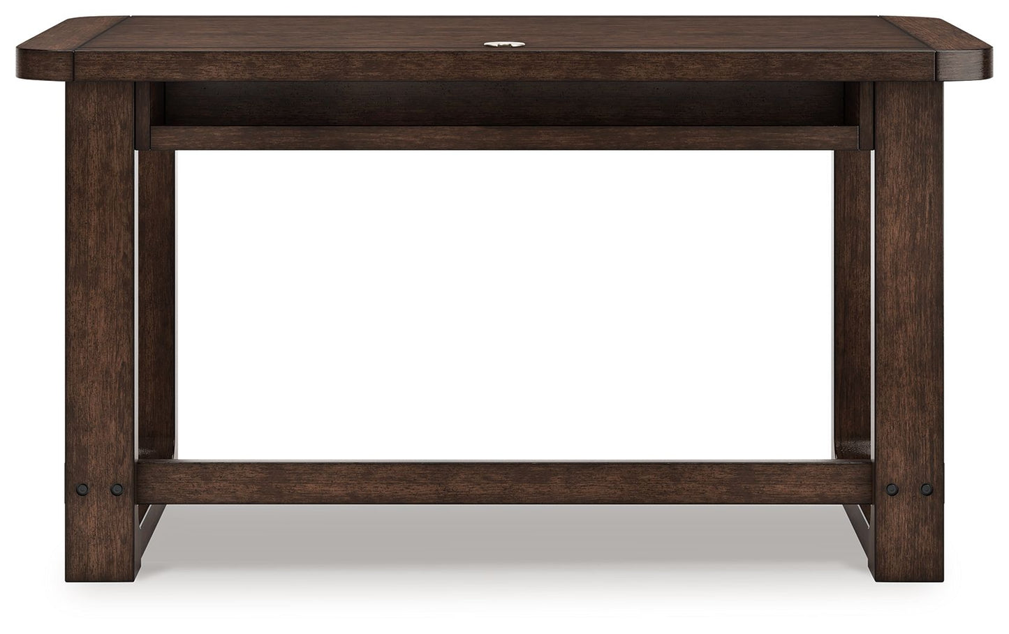 Breckington - Dark Brown - Home Office Desk - Hornell Furniture Outlet