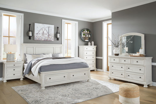 Robbinsdale - Panel Storage Bedroom Set - Hornell Furniture Outlet
