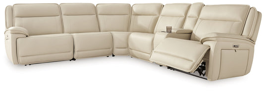 Double Deal - Reclining Sectional - Hornell Furniture Outlet