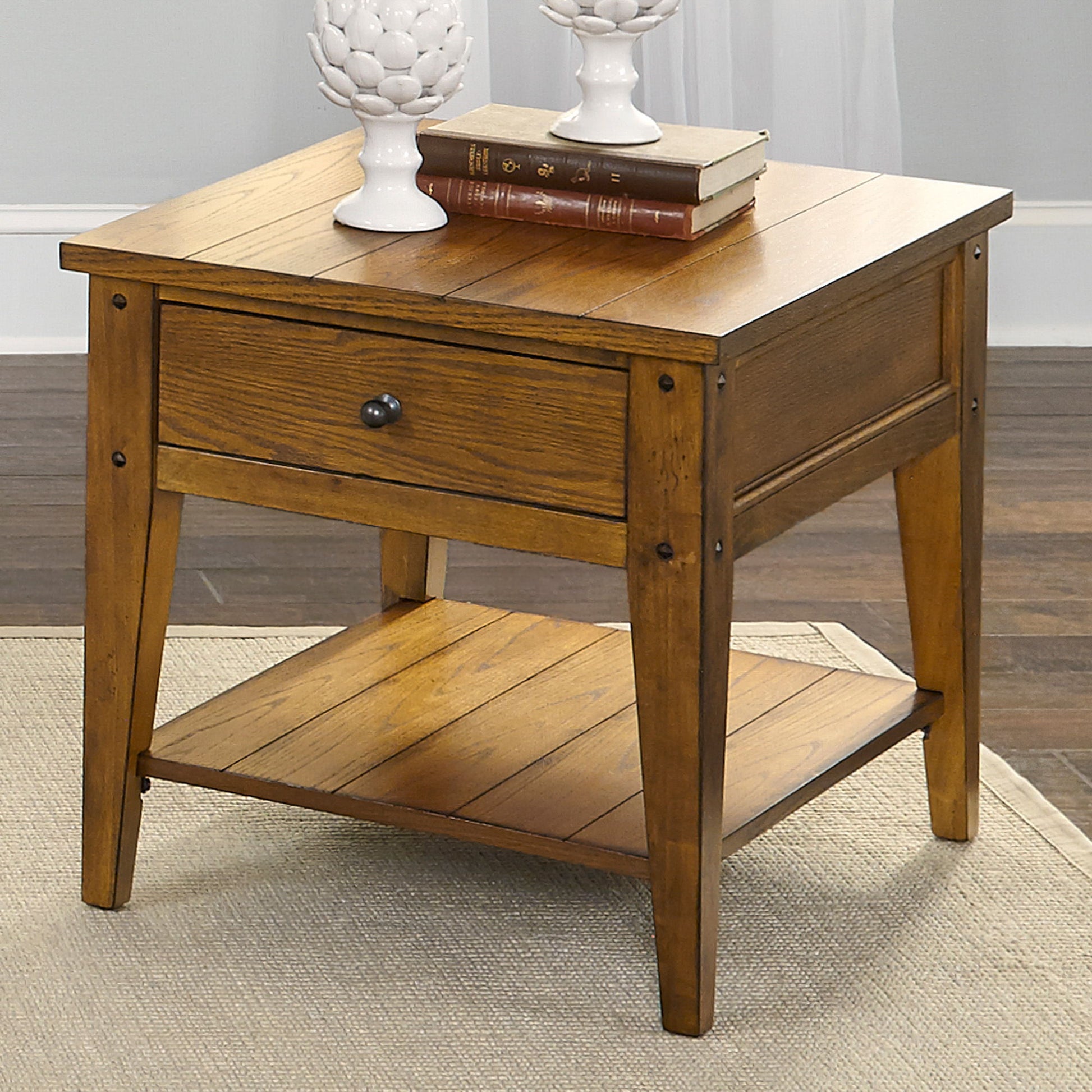 Lake House - End Table - Hornell Furniture Outlet