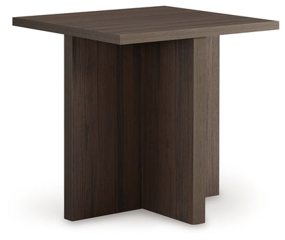 Zendex - Brown - Occasional Table Set (Set of 2) - Hornell Furniture Outlet