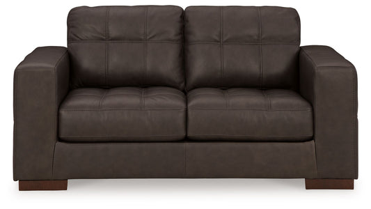 Luigi - Thunder - Loveseat - Hornell Furniture Outlet