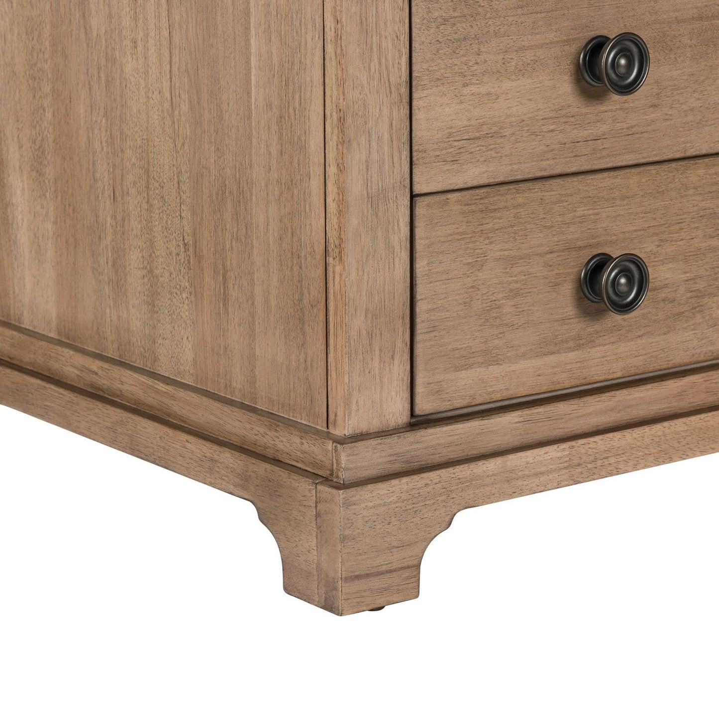 Haven Hills - Chairside Table - Camel Beige - Hornell Furniture Outlet