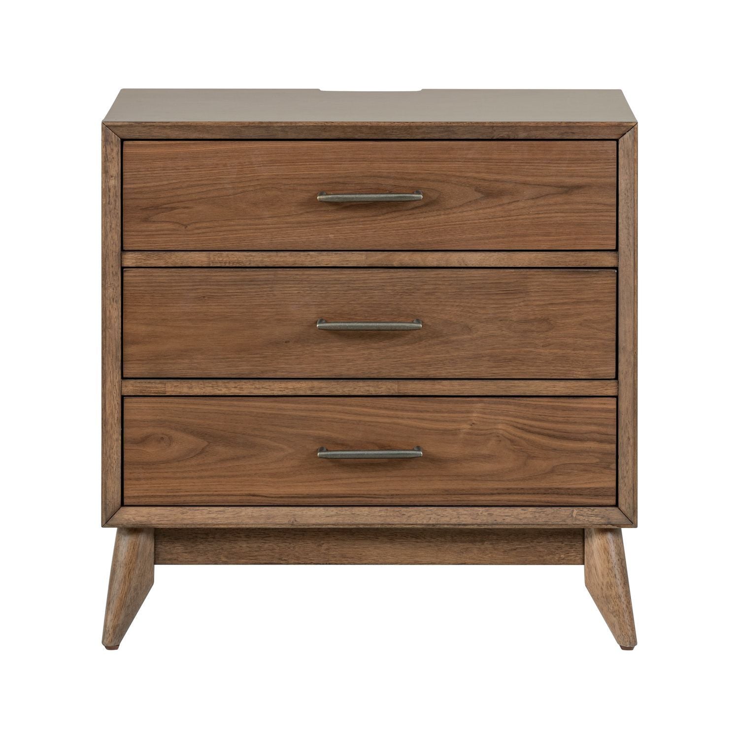 Century Modern - Nightstand With Charging Station - Light Brown - Hornell Furniture Outlet
