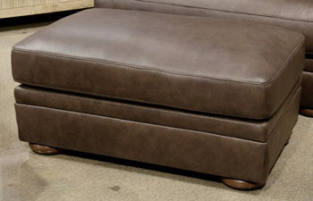 Carriage Point - Ottoman - Hickory