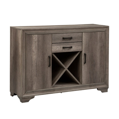 Tanners Creek - Server - Dark Gray - Hornell Furniture Outlet