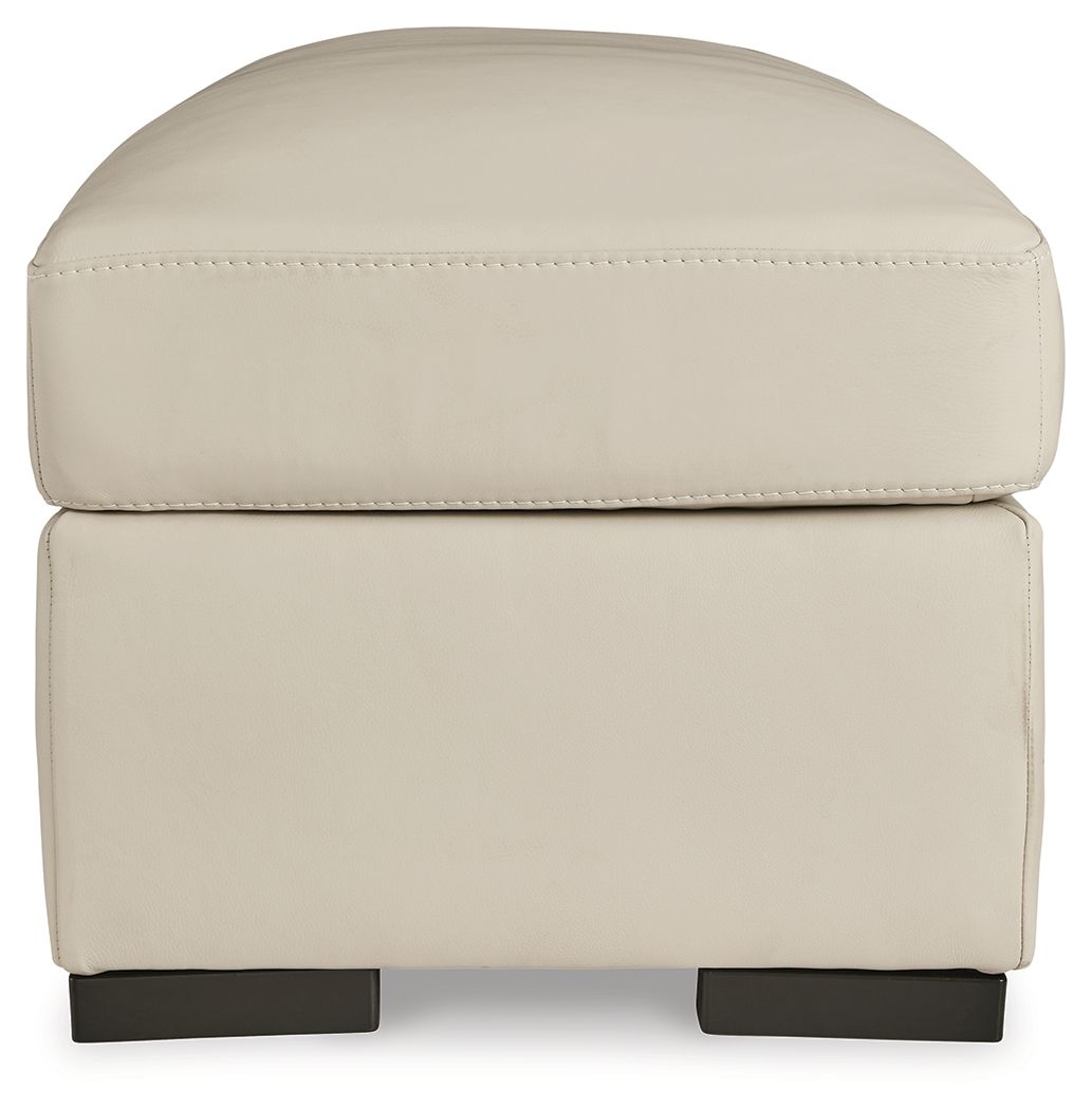 Treasure Trove - 2 Pc. - Chair And A Half, Ottoman - Almond - Hornell Furniture Outlet
