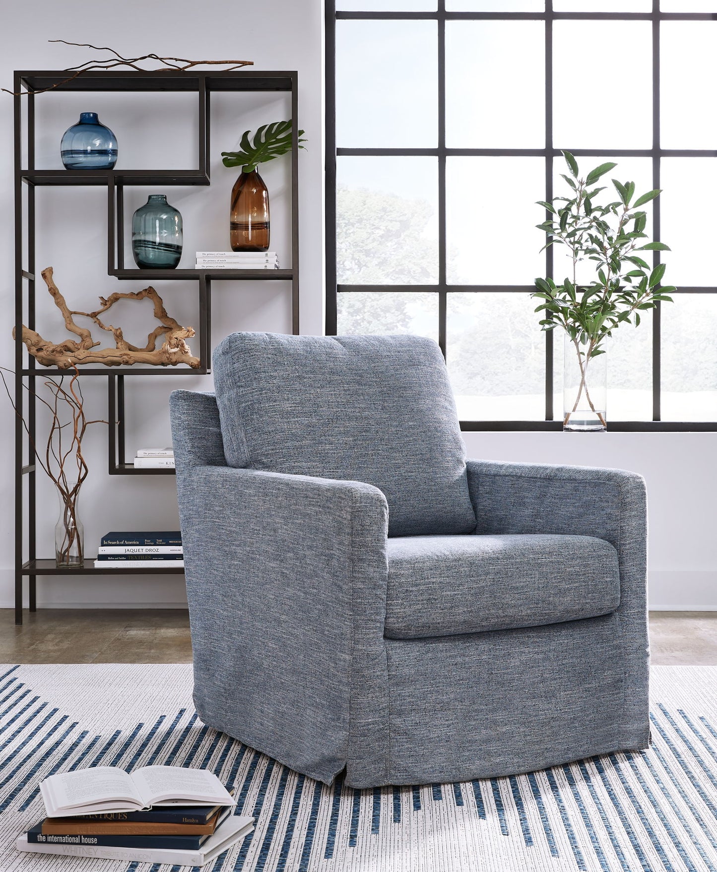 Nenana Next - gen Nuvella - Swivel Glider Accent Chair - Hornell Furniture Outlet