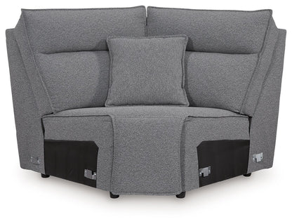 Modmax II - Reclining Sectional - Salt And Pepper - Hornell Furniture Outlet