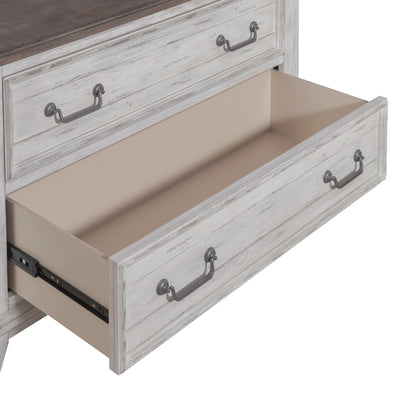 River Place - Curio Base - White - Hornell Furniture Outlet