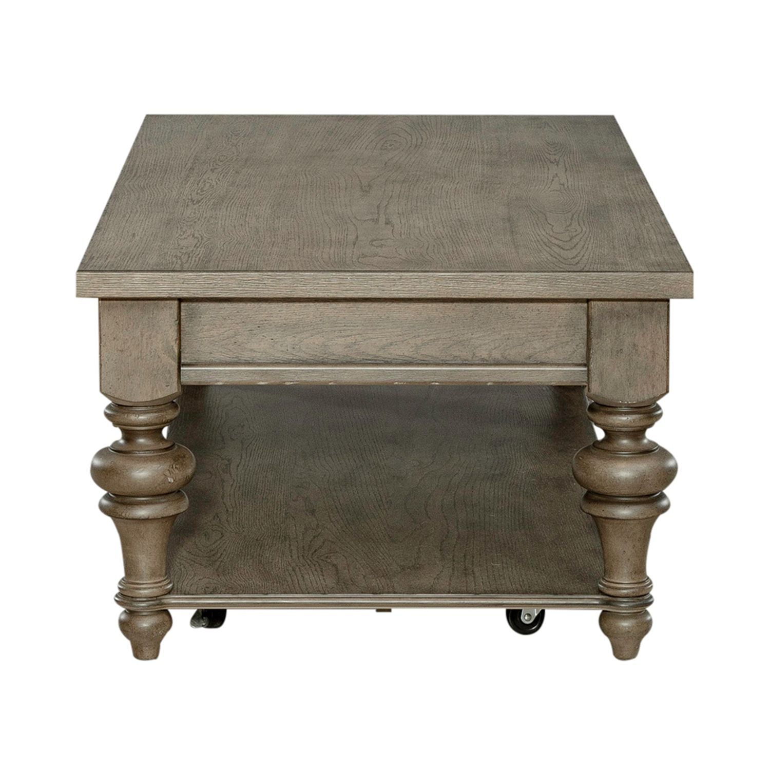 Americana Farmhouse - Rectangular Cocktail Table - Light Brown - Hornell Furniture Outlet