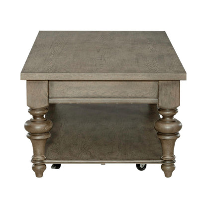 Americana Farmhouse - Rectangular Cocktail Table - Light Brown - Hornell Furniture Outlet
