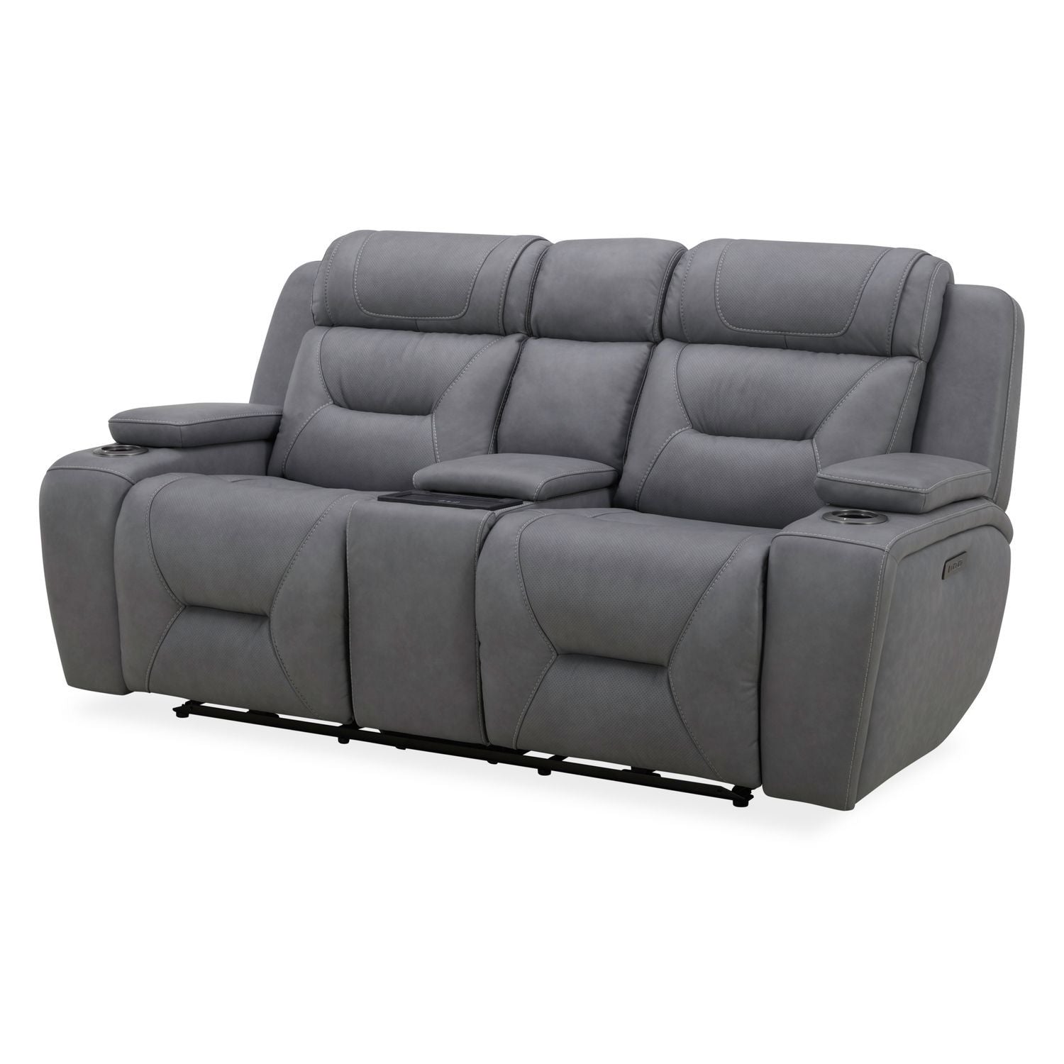Chapman - Loveseat With Console P2 & ZG - Hornell Furniture Outlet
