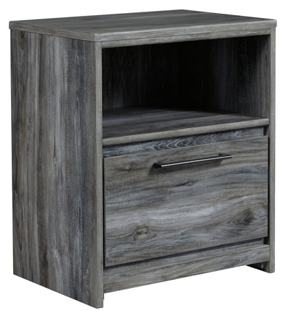 Baystorm - One Drawer Night Stand - Hornell Furniture Outlet