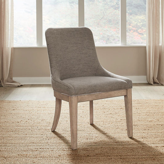 Proximity Place - Upholstered Side Chair (RTA) - Brown - Hornell Furniture Outlet