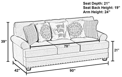 Farmington - Sofa - Buff - Hornell Furniture Outlet