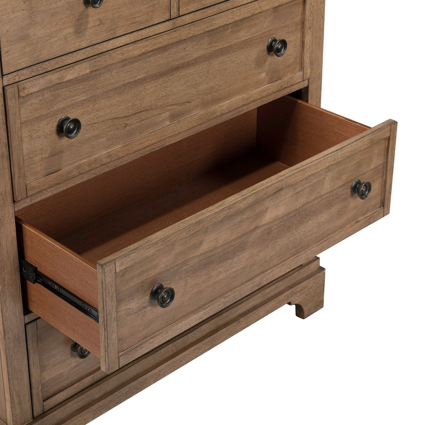 Haven Hills - 5 Drawer Chest - Camel Beige - Hornell Furniture Outlet